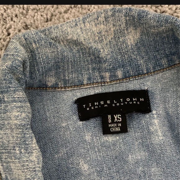 Tinseltown Denim jacket. - Picture 3 of 5